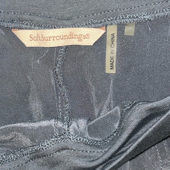 Soft Surroundings Charcoal Pants - Picture 2 of 2